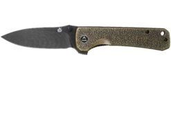 QSP Knife Hawk QS131-L Brass, Blackwashed Couteau De Poche