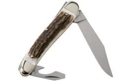 Robert Klaas Classic Line 100mm, Real Stag 383-451 Couteau & Décapsuleur -Couteaux Soldes Boutique RS383 451 03 robert klaas rs383 451 03