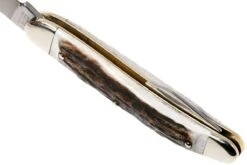 Robert Klaas Classic Line 100mm, Real Stag 383-451 Couteau & Décapsuleur -Couteaux Soldes Boutique RS383 451 05 robert klaas rs383 451 05