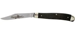 Robert Klaas US Trapper 95mm Bog Oak 412-1-276-TRS Couteau De Poche