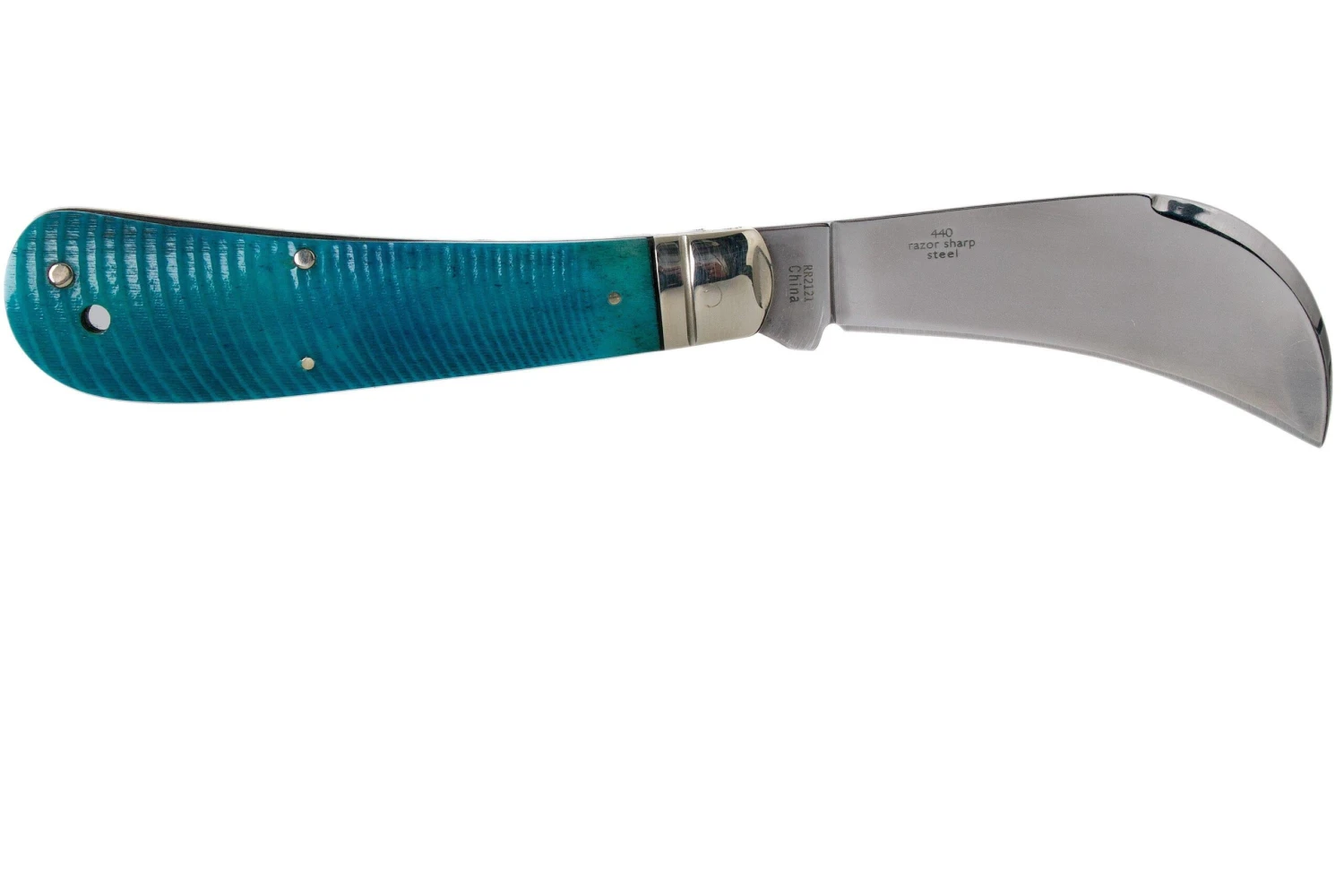 Rough Ryder Black & Blue Hawkbill RR2121 Couteau De Poche 4 Rough Ryder Black & Blue Hawkbill RR2121 Couteau De Poche – Image 2