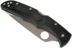 Spyderco Endura 4 C10SBK Serrated Couteau De Poche -Couteaux Soldes Boutique SP C10SBK 03 spyderco endura gekarteld spc10sbk d3