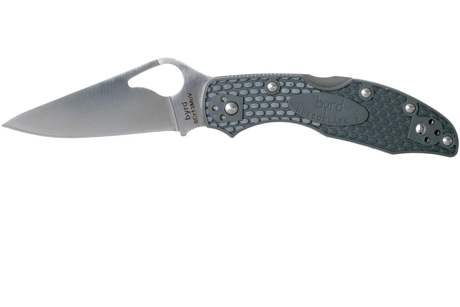 Spyderco Byrd Meadowlark 2 Gris BY04PGY2 Couteau De Poche 3 Spyderco Byrd Meadowlark 2 Gris BY04PGY2 Couteau De Poche