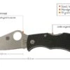 Spyderco Manbug MBKP Couteau De Poche -Couteaux Soldes Boutique SPMBKP 01 spyderco manbug spmbkp d1