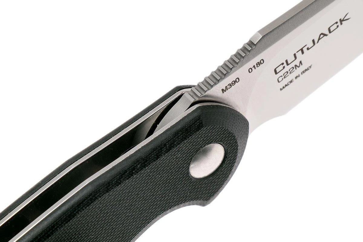 Steel Will Cutjack C22M-2BK Black G10, M390 Blade Couteau De Poche 8 Steel Will Cutjack C22M-2BK Black G10, M390 Blade Couteau De Poche – Image 6