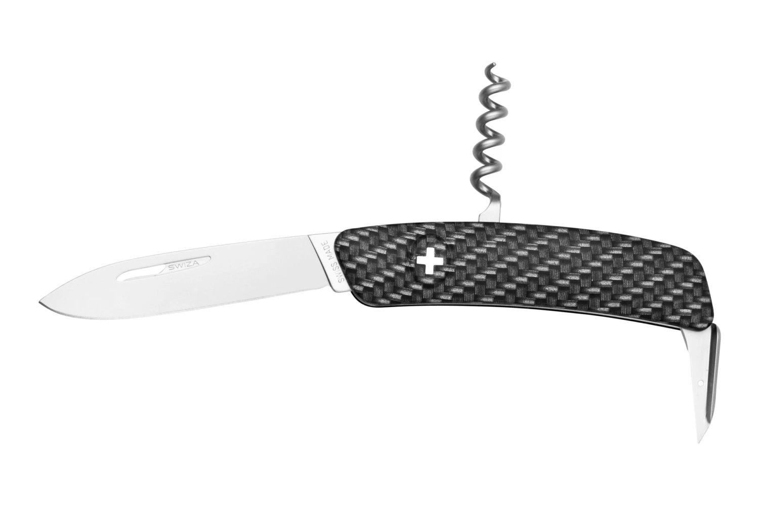Swiza D01 Couteau Suisse, Impression Fibre De Carbone 3 Swiza D01 Couteau Suisse, Impression Fibre De Carbone