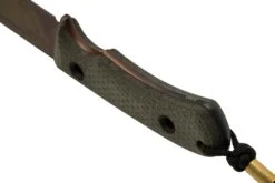 TRC Knives South Pole Apo Finish Green Canvas Micarta, Couteau De Survie 11 TRC Knives South Pole Apo Finish Green Canvas Micarta, Couteau De Survie -Couteaux Soldes Boutique TI SP GNM APO 04 trc