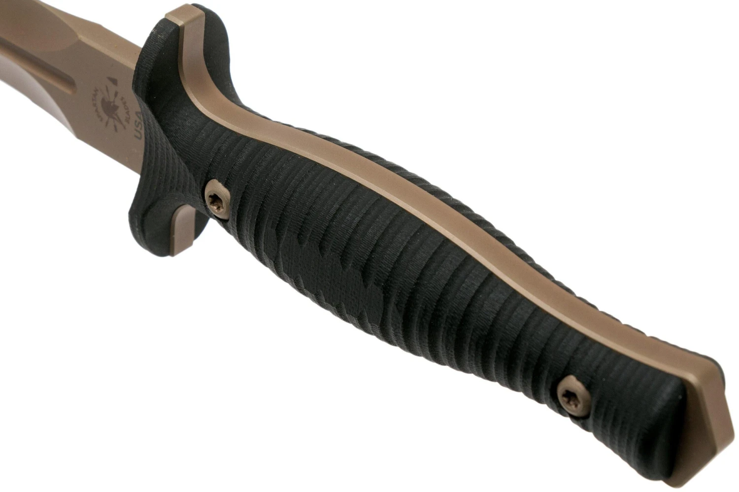 Spartan Blades George V14 Dagger Flat Dark Earth Blade, Black Handle, Dague 7 Spartan Blades George V14 Dagger Flat Dark Earth Blade, Black Handle, Dague – Image 5