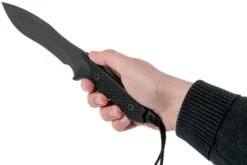 Spartan Blades Ronin Shinto, Black Blade, Black Handle, Couteau Outdoor -Couteaux Soldes Boutique USSB47BKBKNLBK 06 spartan blades