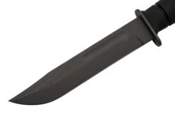 Spartan KA-BAR SB54 CPM MagnaCut, Black, Black Leather Sheath, Couteau Fixe -Couteaux Soldes Boutique USSB54BKBKLTBK 03 spartan