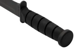 Spartan KA-BAR SB54 CPM MagnaCut, Black, Black Leather Sheath, Couteau Fixe -Couteaux Soldes Boutique USSB54BKBKLTBK 04 spartan