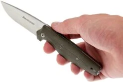 Viper Dan 1 5928GGR Green G10 N690, Drop-point -Couteaux Soldes Boutique VPV5928GGR 07 viper dan 1 vpv5928ggr 07