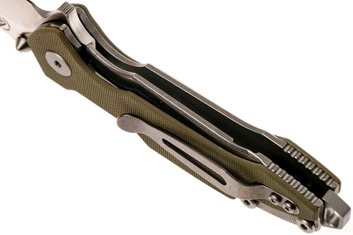 Viper Storm V5954GG Green G10 - Satin, Rick Hinderer Design 7 Viper Storm V5954GG Green G10 - Satin, Rick Hinderer Design – Image 5