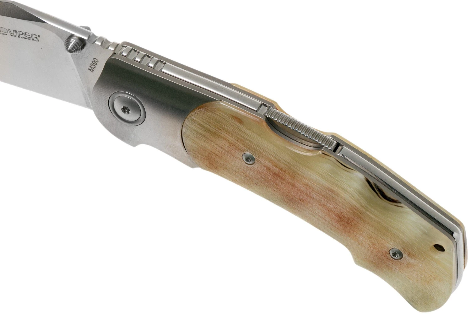 Viper Turn V5986MO Ram Horn Couteau De Poche, Fabrizio Silvestrelli Design 9 Viper Turn V5986MO Ram Horn Couteau De Poche, Fabrizio Silvestrelli Design – Image 7