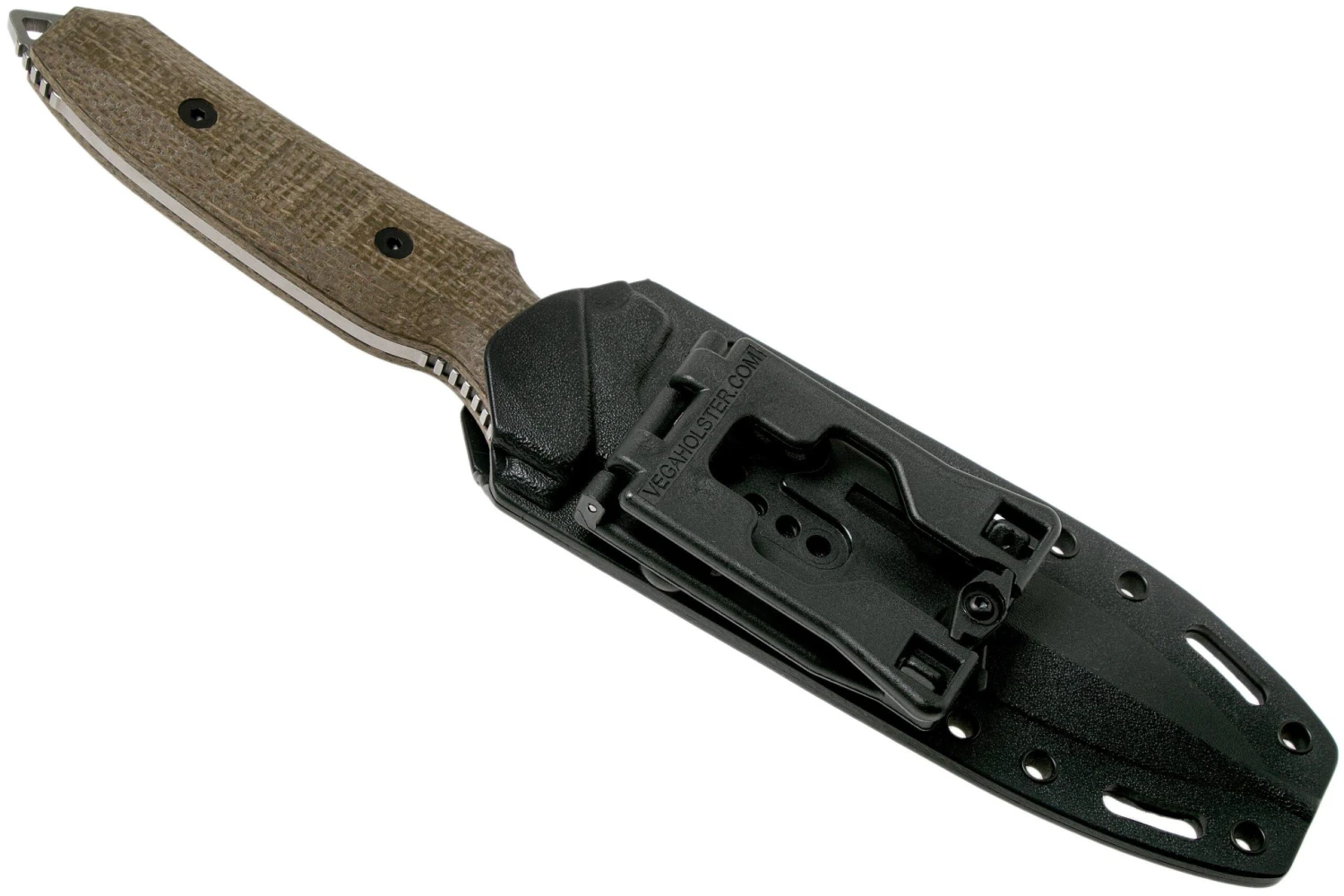 Viper Fearless VT4018CG Sleipner Stonewashed, Green Canvas Micarta, Couteau Fixe, Rumici Design 9 Viper Fearless VT4018CG Sleipner Stonewashed, Green Canvas Micarta, Couteau Fixe, Rumici Design – Image 7