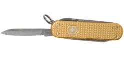 Victorinox Classic SD Precious Alox, Brass Gold 0.6221.408G Couteau Suisse -Couteaux Soldes Boutique VT0 6221 408G 03 victorinox