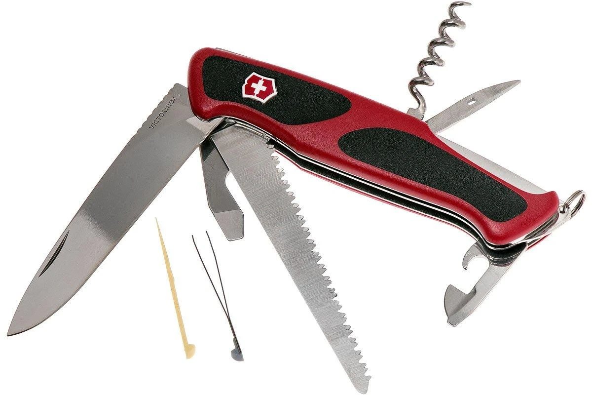 Victorinox RangerGrip 55 Rouge-noir 0.9563.C Couteau Suisse 3 Victorinox RangerGrip 55 Rouge-noir 0.9563.C Couteau Suisse