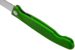 Victorinox SwissClassic 6.7836.F4B Couteau à Légumes Pliant Dentelé, Vert -Couteaux Soldes Boutique VT6 7836 F4B 05 victorinox