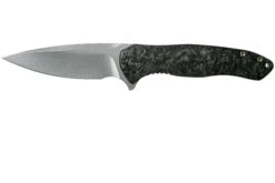 WE Knife Kitefin 2001B Shredded Carbonfiber Couteau De Poche