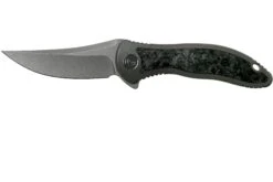 WE Knife Mini Synergy 2011DCF-A Shredded Carbonfiber Couteau De Poche, Jim O'Young Design