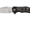 WE Knife Magnetron Black Titanium Nebula Fat Carbon, Heimskringla Damasteel WE18058-DS1 Couteau De Poche -Couteaux Soldes Boutique WKWE18058 DS1 01 weknife