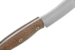 White River Camp Cleaver WRCC55-BNA Natural Burlap Micarta, Couteau De Camping -Couteaux Soldes Boutique WRCC55 BNA 05 whiteriver